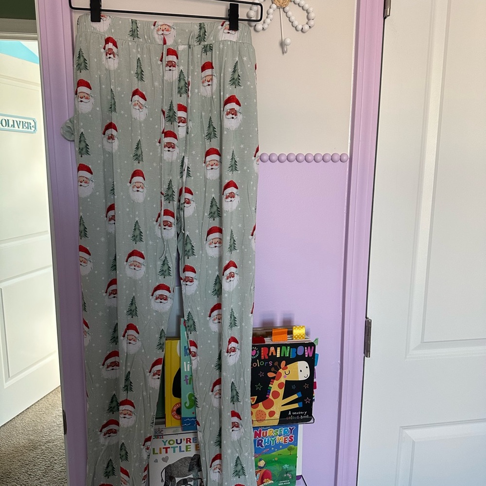 Men’s Festive Santa Kids Pajama Pants